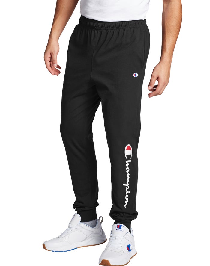 Jogger Champion Hombre - Classic Jersey Script Logo ( Negras ) 3792108-TM